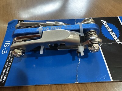 Park Tool IB-3, 13-Function I-Beam Bicycle Multitool for Maintenance/Repair