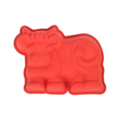Silikon Backform Mini Kuh Pavoni Kuchen Backen Tier Bauernhof Kindergeburtstag