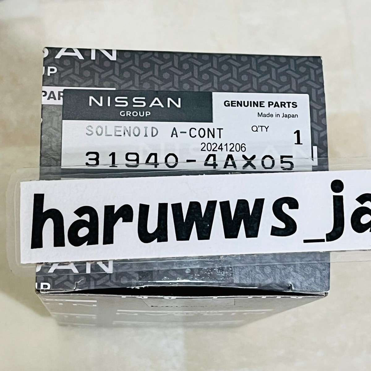 Genuine Nissan Laurel C35 Cedric Y34 Shift Solenoid Valve Kit