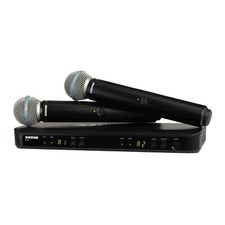 Shure BLX288/B58 Precision-Engineered Wireless Handheld Microphone System