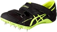 ASICS Track and Field Spike CYBERBLADE HF TTP507 Black / Flash Yellow 27cm US8.5