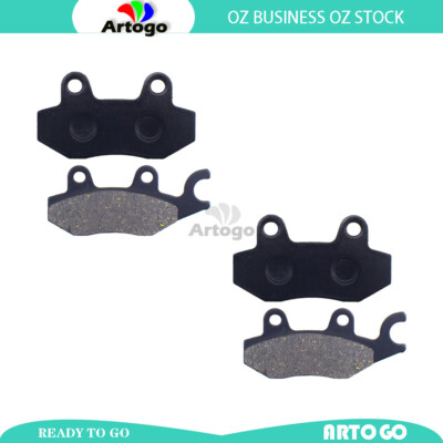 Motorcycle Front+Rear Brake Pads For Keeway Silverblade 125 2010-2011