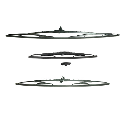3-Pack Bosch Direct Connect Wiper Blades – 18" / 18" / 16" (Front Left/Right & Rear), J-Hook, 1-Year Warranty