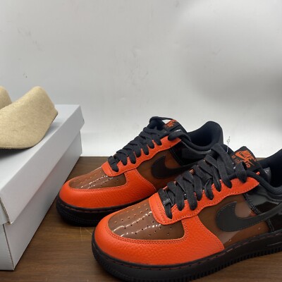 Nike Air Force 1 Low Shibuya Halloween Orange Black See