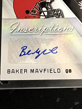 Baker Mayfield Score Inscriptions Auto /10 SSP 2019