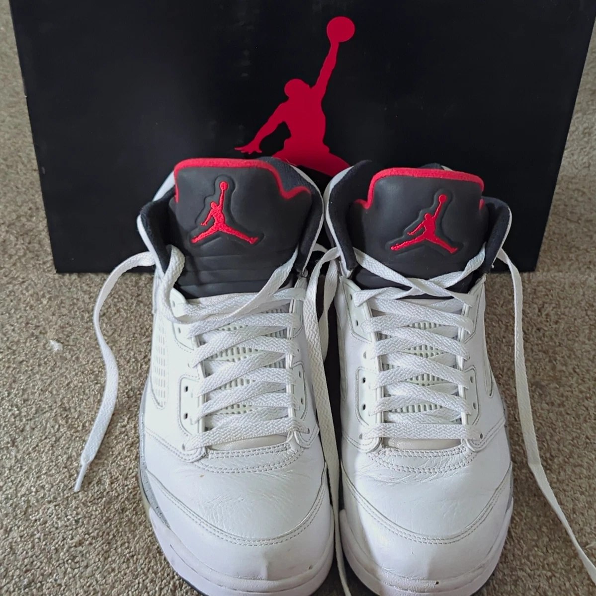 Jordan 5 Retro White Black for Sale | Authenticity Guaranteed | eBay
