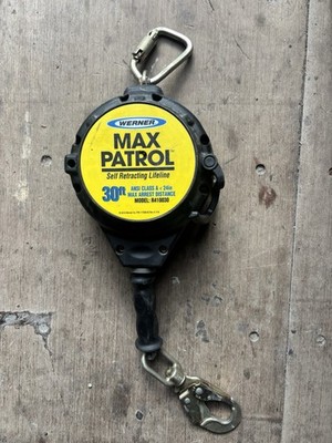 Werner Max Patrol  30ft. Self Retracting Lifeline R410030 (Pre Owned)