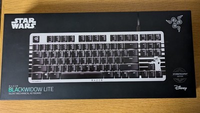 Razer Blackwidow Lite Tastatur Star Wars Stormtrooper Edition
