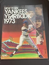 1973 New York Yankees Yearbook Vintage MLB Program Original Cover Art $1.50