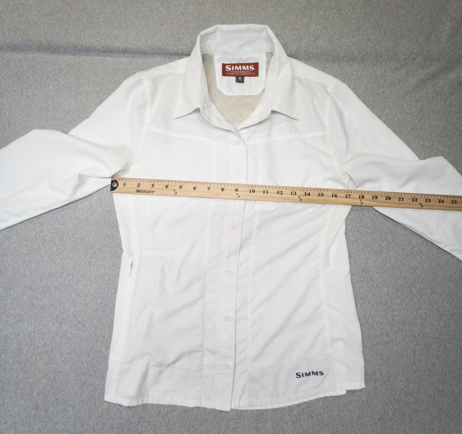 Simms Fishing Performance Button Front Shirt Wome… - image 7