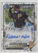 2021 Bowman Chrome Prospect Speckle Refractor 27/299 Alexander Mojica Auto a8r