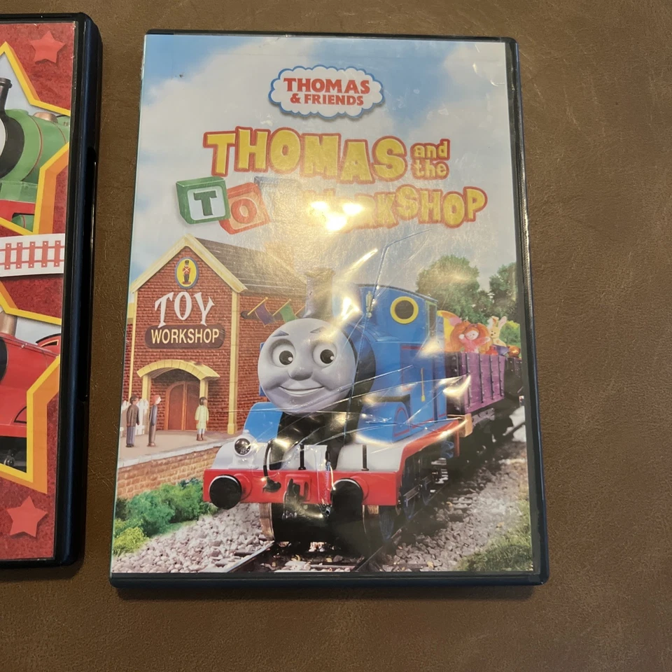 Thomas The Train DVD Movie  Lot 2 Toy Workshop Track Stars Thomas & Friends - Image 3 of 4