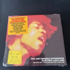 RARE! JIMI HENDRIX ELECTRIC LADYLAND DELUXE 40TH ANNIVERSARY COLLECTORS EDITION