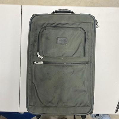Tumi Alpha Ballistic Rolling Suitcase Luggage 23  Green Carry On