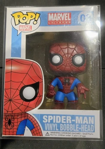 Funko Pop! Vinyl: Marvel - Spider-Man #03 Ships With Protector