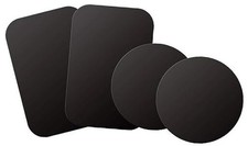 Mount Metal Plate with Adhesive for Magnetic Cradle-Less Mount by - X4 Black