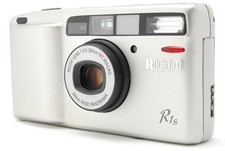 MINT Ricoh R1s Silver Point Shoot 35mm Film Camera From JAPAN 1245