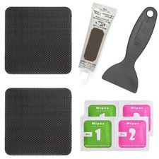 Hareyou Trampoline Patch Repair Kit 4x4 Inch Square Glue On Patches 1 PCS