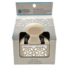 Double Edge Punch Daisy Lace Trim Martha Stewart Crafts New in Box Scrapbooking