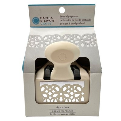 Double Edge Punch Daisy Lace Trim Martha Stewart Crafts New in Box Scrapbooking