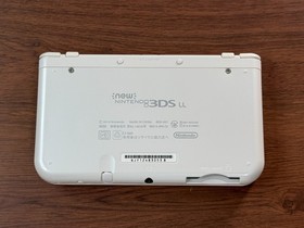 RANK B+ Nintendo New 3DS LL XL Pearl White Console Tested Japan ver D5740