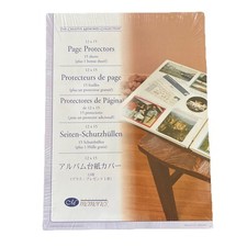 NEW Creative Memories 12x15 Clear Page Protectors 15 Sheets  bonus Sealed 2004