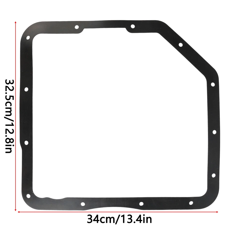 Junta de cacerola de transmisión automática de acero de goma apta para Chevy Turbo TH350 93102 Foto 4 de 4