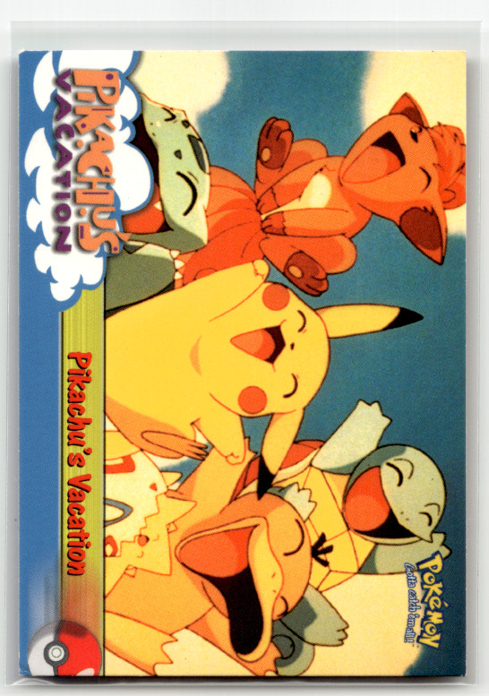 Pokemon Pikachu's Vacation 1999 Topps 42 Non-Sport Trading Card