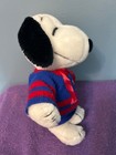 2 Vintage Snoopy Peanuts , One with Red & Blue Sweather 1968, the other 1988 — photo 8