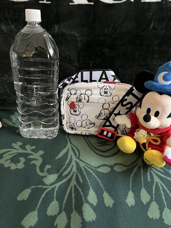 Auténtico bolso de hombro de lona Stella Mccartney blanco negro para mujer Reino Unido 120183 Foto 2 de 4