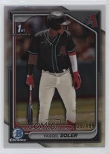 2024 Bowman Chrome Prospects Refractor 123/499 Yassel Soler #BCP-174 01nt