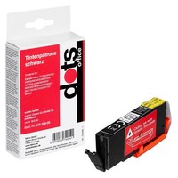 Dots Schwarz Druckerpatrone Kompatibel Zu Canon CLI-551 Xl Bk