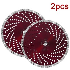 2x 9 INCH 230MM DIAMOND DISC STONE MASONRY HARD BRICK TILE CONCRETE UK