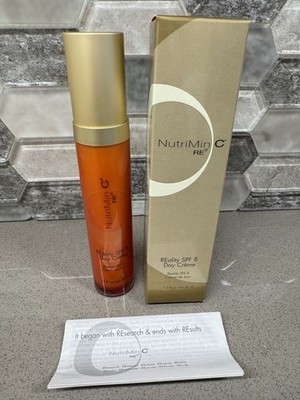 Arbonne NutriMin C RE9 REality SPF 8 Day Creme 1.5 oz Exp 6/2009