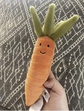New With Tag Jellycat Vivacious Carrot With Authenticity