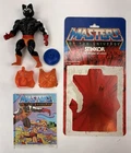 Vintage 1984 MOTU Stinkor Action Figure w/ Weapon, Card Back, Mini-Comic, He-Man