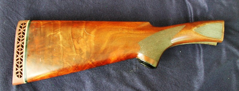 Vintage SXS Shotgun stock ? Brand/Make? Ithaca-A.H. Fox-Parker-L.C. Smith?