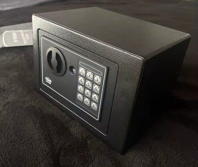 Small Fireproof Security Safe Digital Keypad Lock Gun Cash Jewelry Document Box