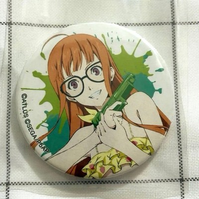 Persona 5 Pure Cafe Leblanc Attic Strategy Meeting Can Badge Futaba Sakura