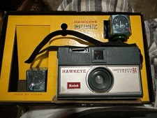 Vintage Kodak Hawkeye Instamatic R4 Outfit A74S Box Flashcubes Batteries 1960s