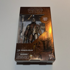 SEALED Hasbro Star Wars Black Series Carbonized 94 The Mandalorian Figure