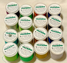 16 Spools Madeira Rayon Thread 200 m - Mixed Colors New/Used