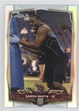 2014 Topps Chrome Refractor Kareem Martin #162 0c6