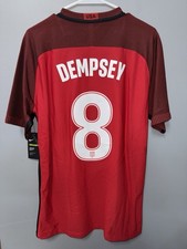 Nike USA 2017/18 USMNT Third Vaporknit Soccer Jersey #8 Dempsey Size Large New