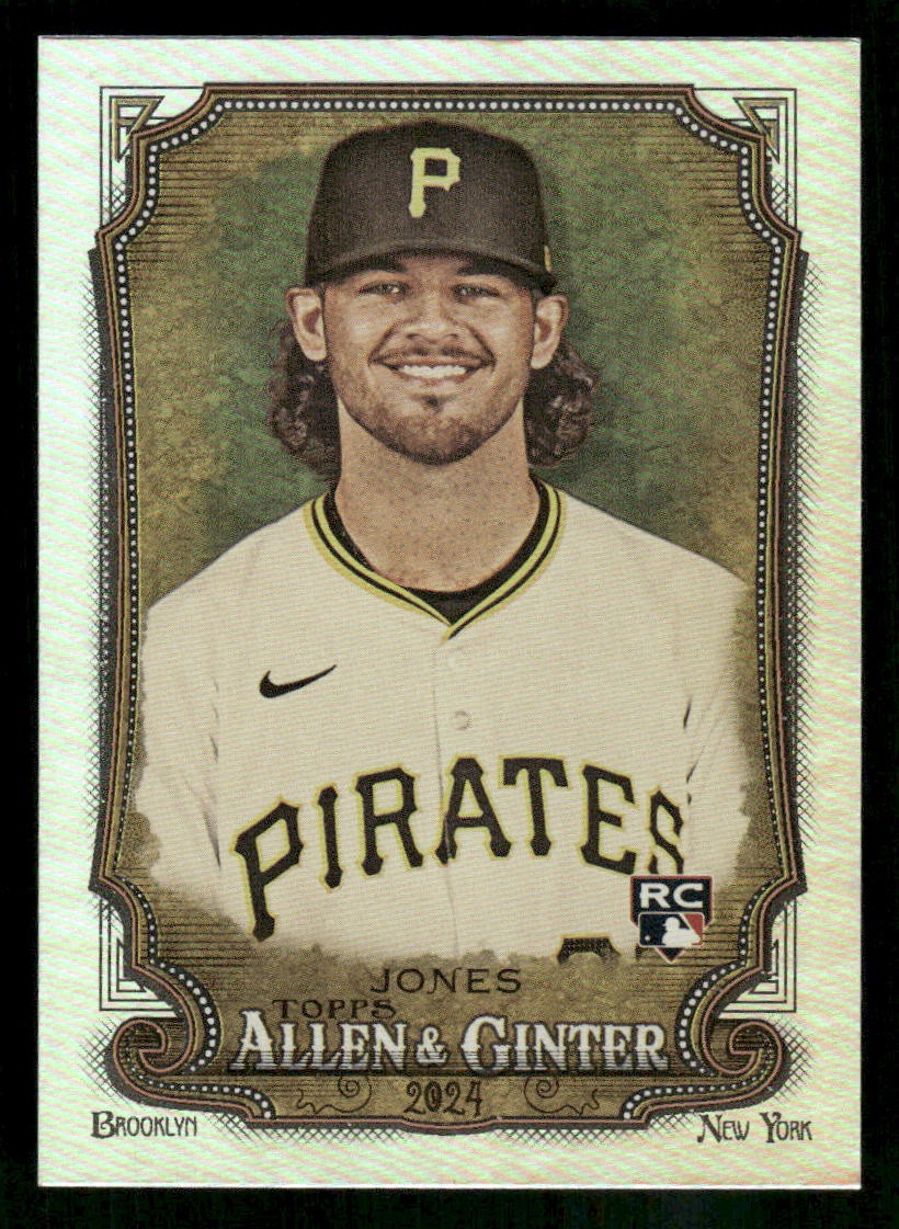 2024 Topps Allen & Ginter #298 Jared Jones Silver Portrait