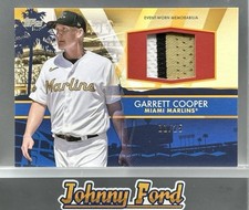 Garrett Cooper 2022 Topps Update All-Star Stitches Red Patch #11/25 #ASSC-GC