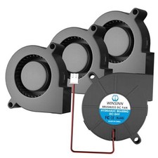 50mm 5015 Blower Fan 24V, 3D Printer 24 Volt Fans Blower Turbine Turbo DC 24V