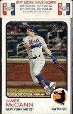 2022 Topps Heritage #344 James McCann New York Mets