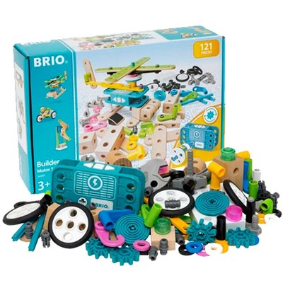 brio construction train set