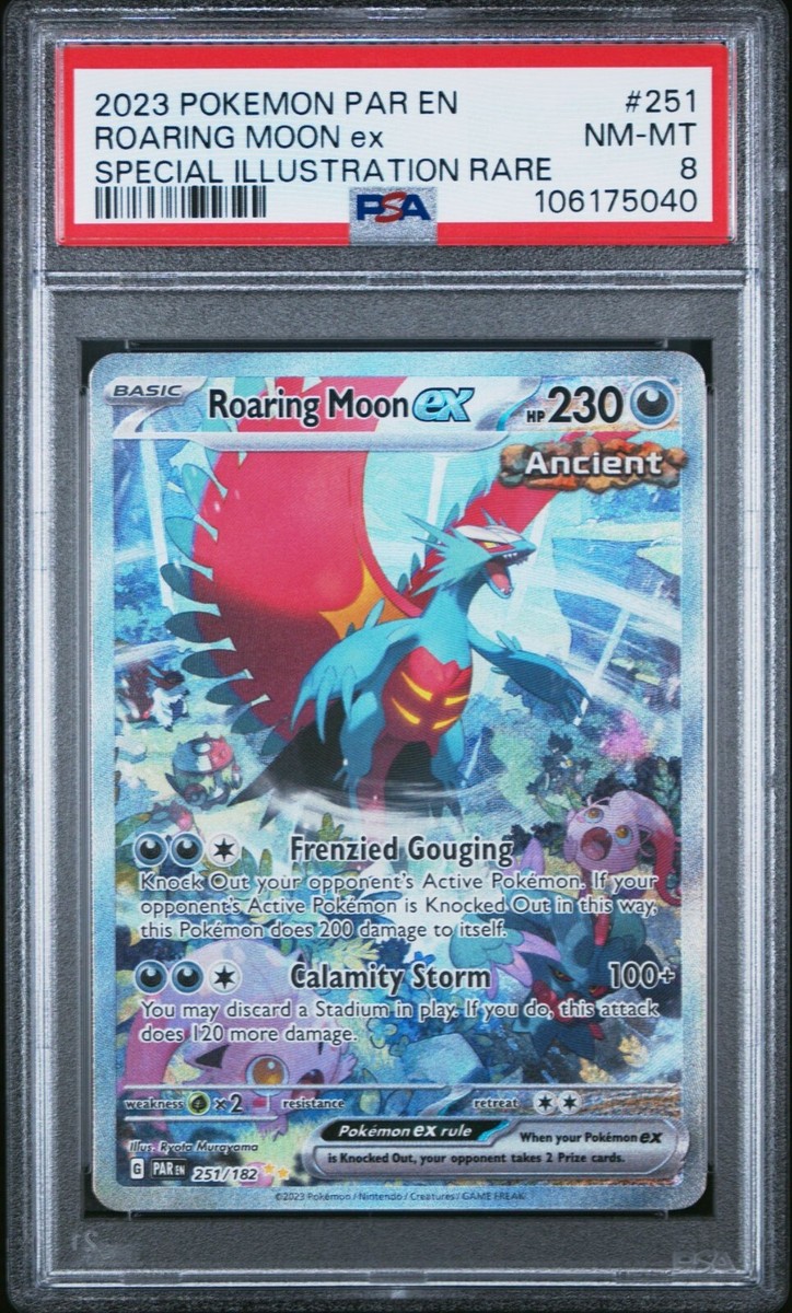 Roaring Moon ex 251/182 SV04: Paradox Rift Holo for sale